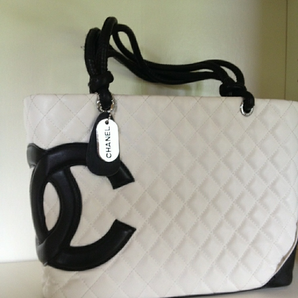 CHANEL Cambon Large Handbag- Authentic